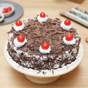 black forest with cherry on top