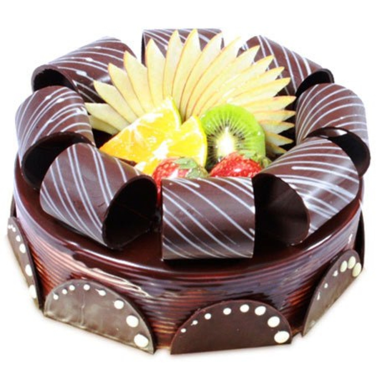1 kg chocolate fruit premium quality cake 1950