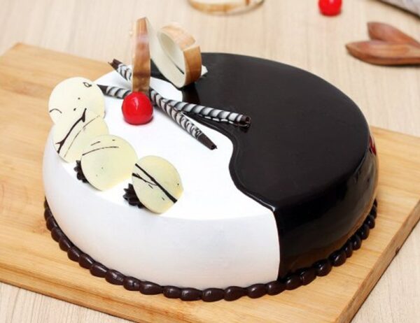 choco vanilla cake 2 cake893chva A