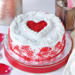Romantic Red Velvet Cake