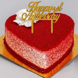 Beautiful Heart Shape Cake