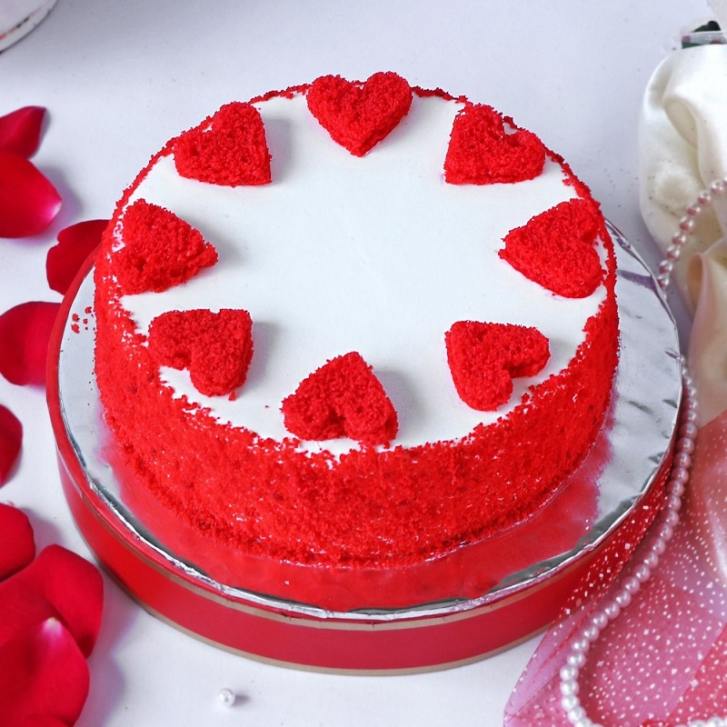 Red Velvet Naked Cake with Drunken Cherries for Our 5th Wedding Anniversary  - Roxy's Kitchen