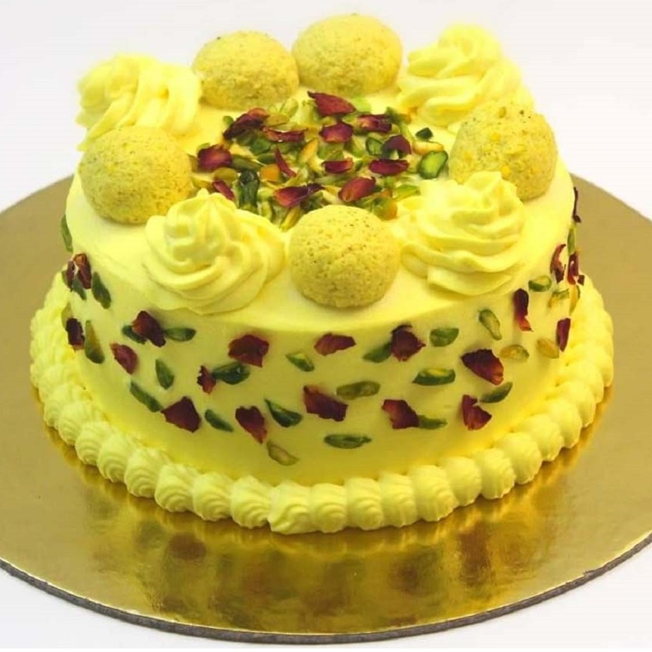 Umami Saffron Rasmalai Cake