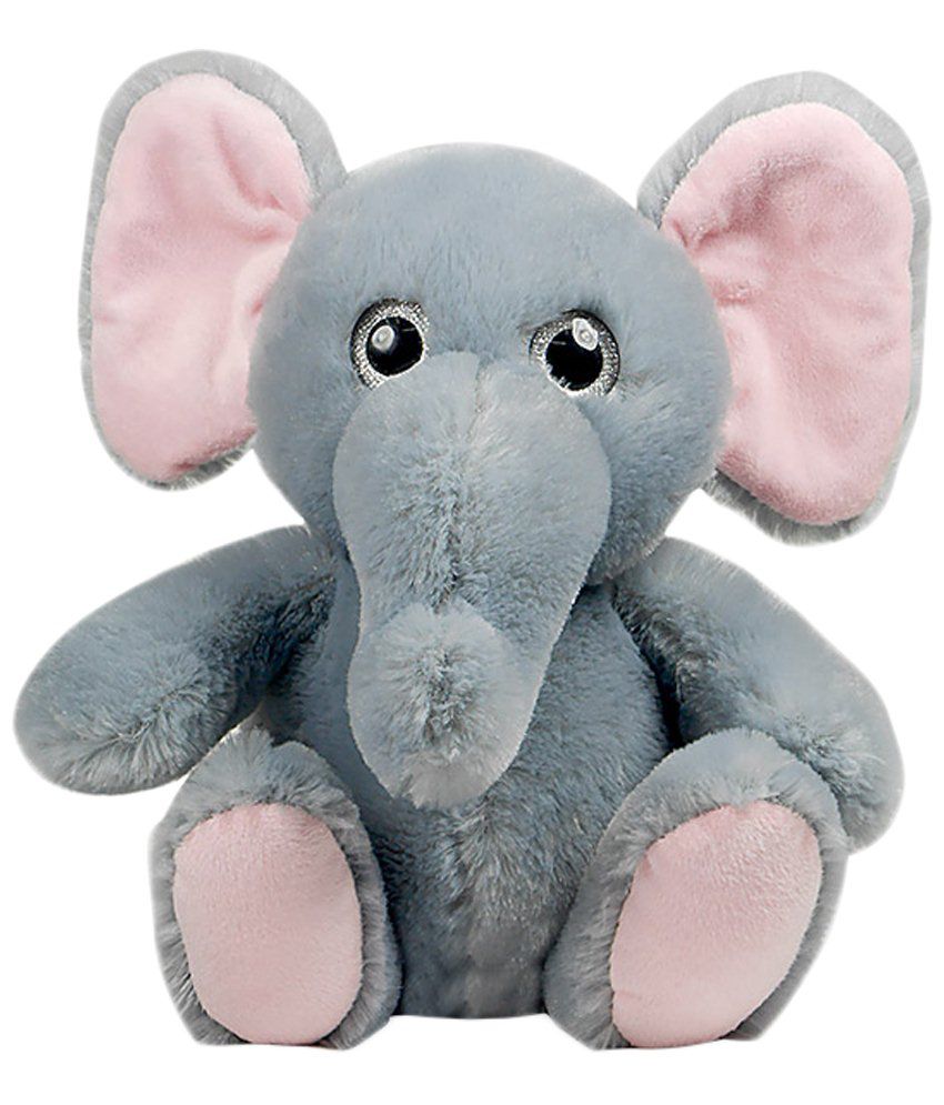 Archies Gray Pink Baby Elephant