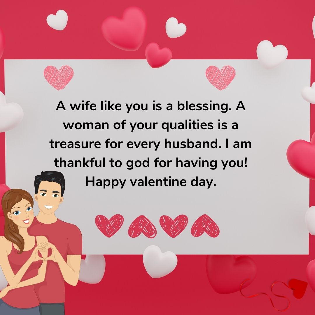 Quotes 1st Valentine's Day As Husband And Wife Heart Touching