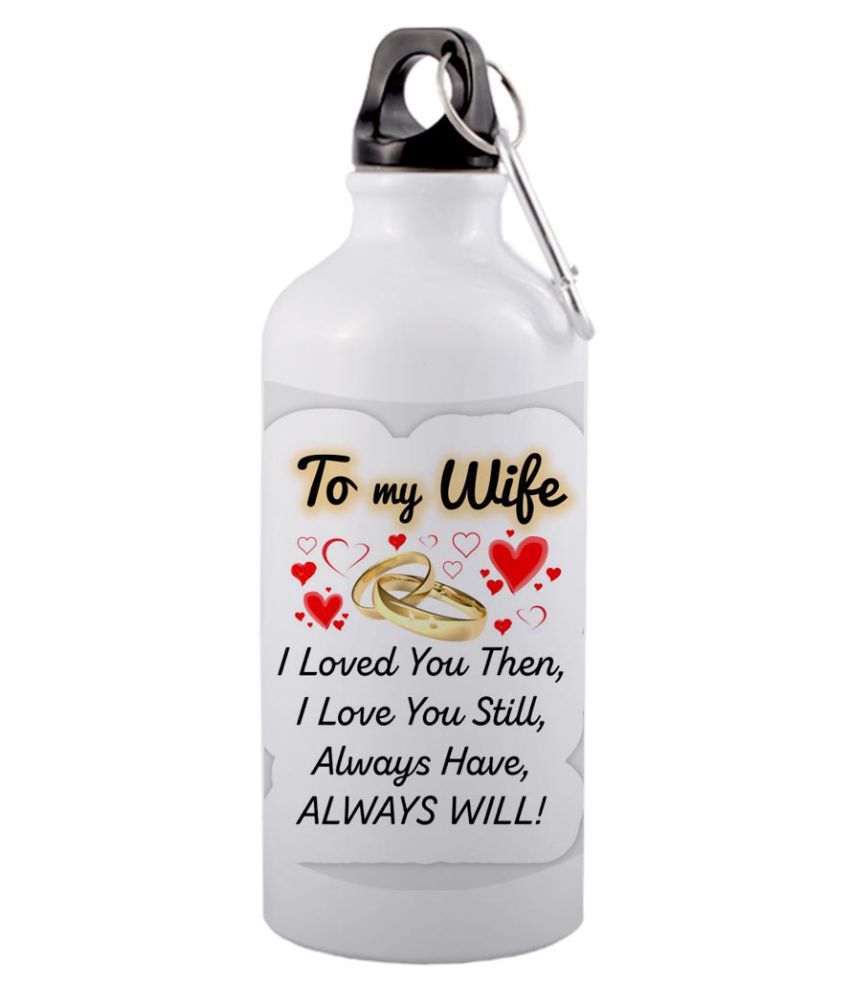 Personalized Photo Bottle For Wife