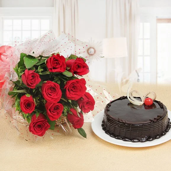 Precious Occasion Combo Of Choco And Rose
