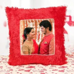Customized Photo Pillow For New Couple