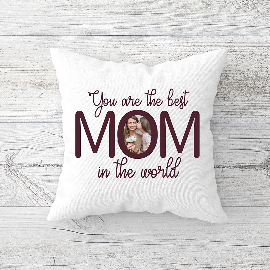 Lovely Customized Cushion For Mom