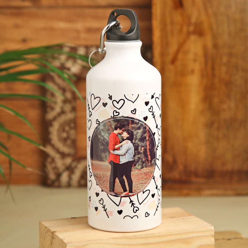 Personalized Couple Photo Bottle