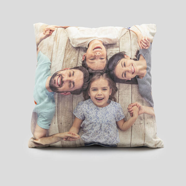 Customized Photo Cushion For Family