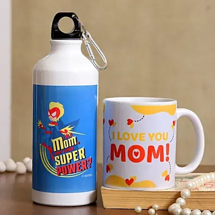 Personalized Mug & Bottle Combo For Mother's Day