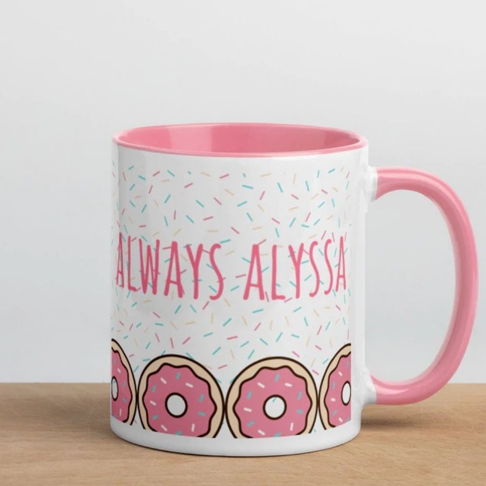 Always Her Pink Color Mug