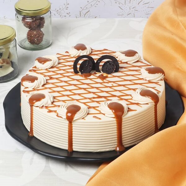 Lovely Butterscotch Cake For Your Honey Bun