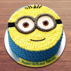 Mr. Minion Birthday Cake