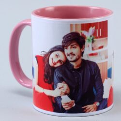 Cute Couple Photo Mug