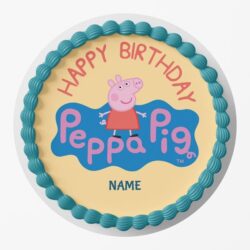 Peppa Pig Designer Photo Cake