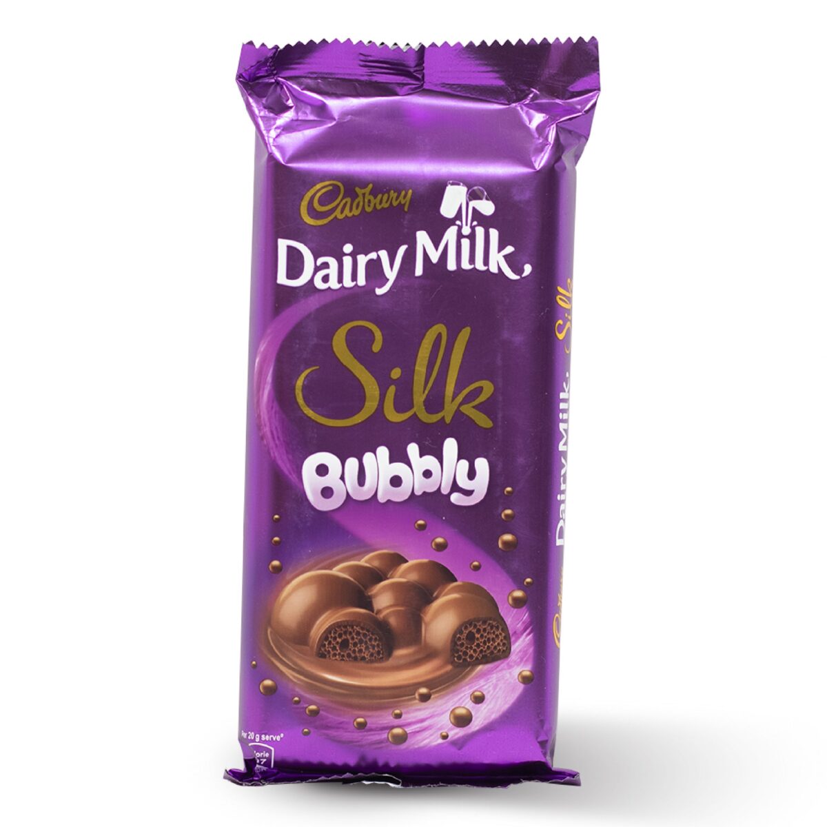 Cadbury Dairy Milk Silk Bubbly Chocolate 120 G - Wishingcart.in