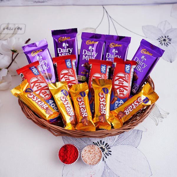 chocolate basket