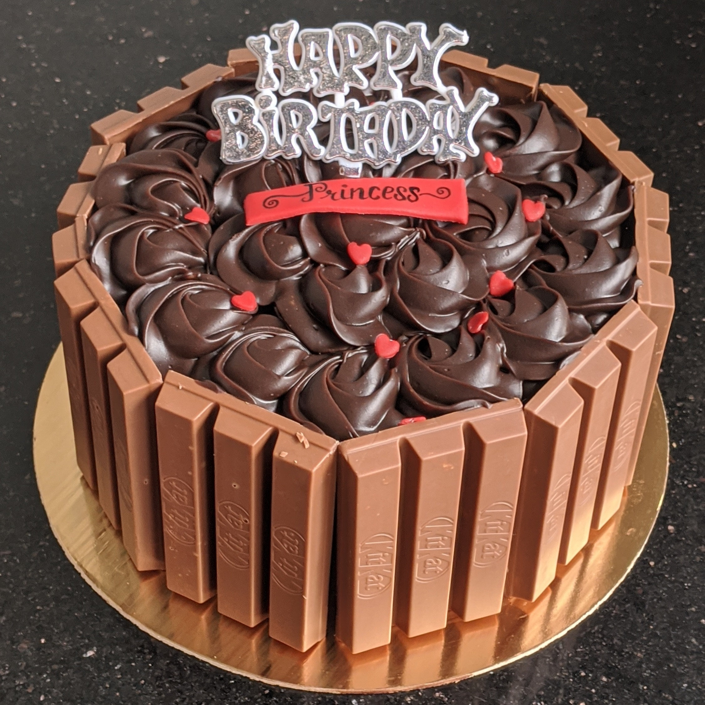 Chocolate Happy Birthday Cake by Cheesecake.com
