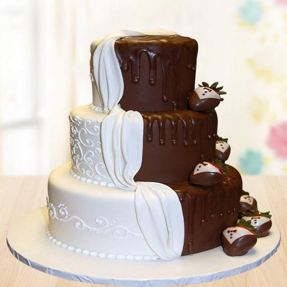 3 Tier Wedding Cake
