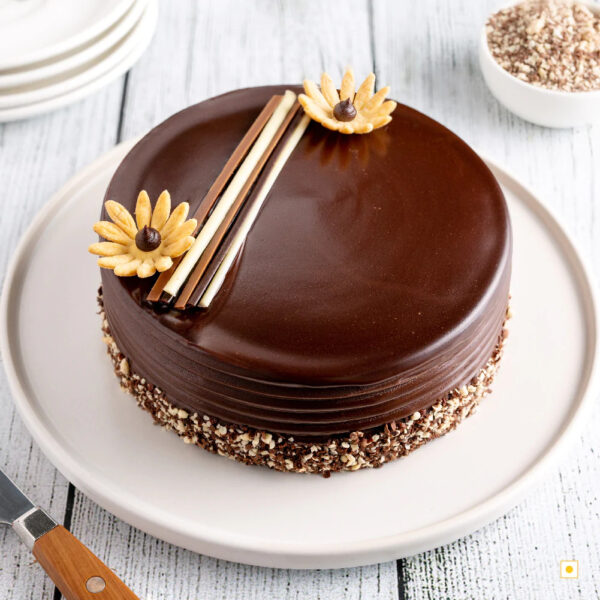 Classy Belgian Chocolate Cake