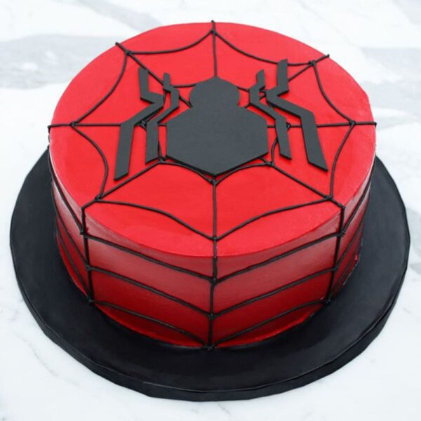 Spiderman Cake For First Birthday