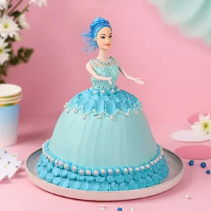 Elegant Barbie Doll Cake Copy