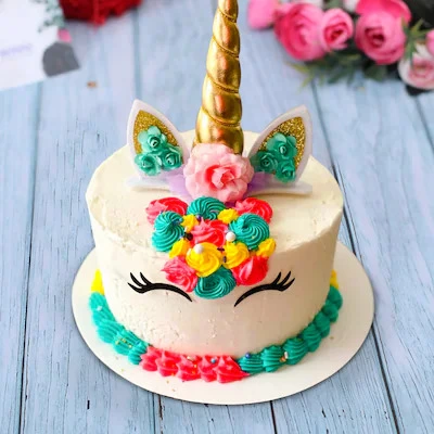 Exotic Unicorn Cake