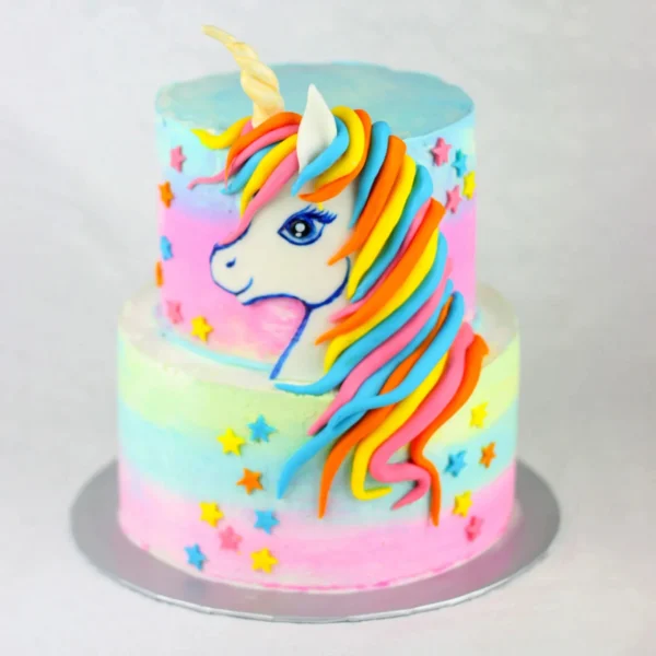 Magical Unicorn Truffle Cake