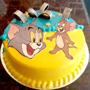 Tom Jerry Theme Cake