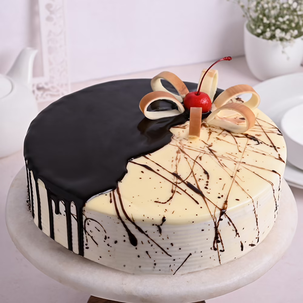 White Vancho Cake | Trivandrum Cake House | Online Cake Shop in Trivandrum