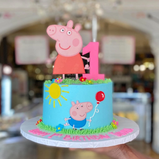 Amazon.com: Peppa Pig Birthday Cake-sonthuy.vn