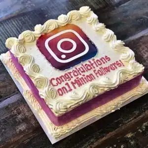 followers milestone cake