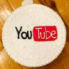youtube channel logo cake