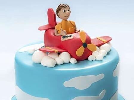 Cool Pilot Theme Cake e1690629128299