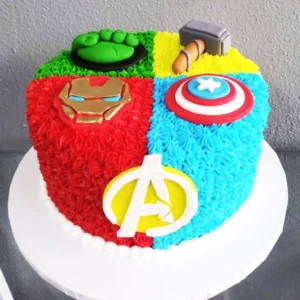 avenger assemble cake