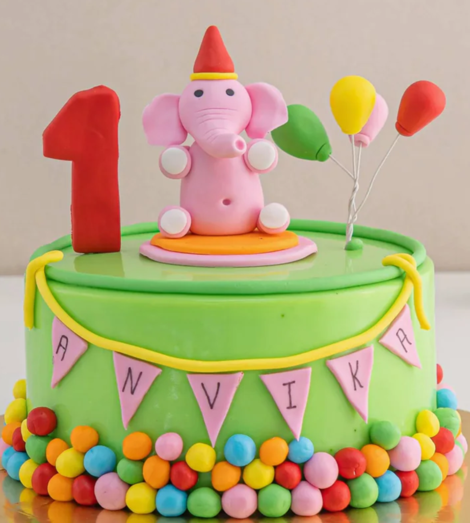 cute elephant baby cake e1690623274173