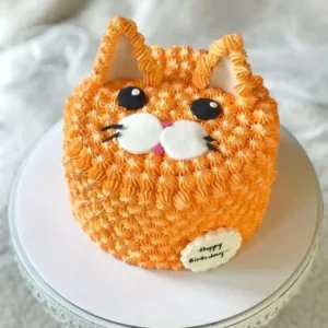 Cat Theme Cake