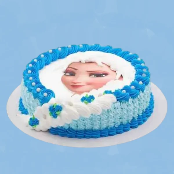 Customized Elsa Frozen Cake
