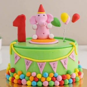 Designer Elephant Theme Cake