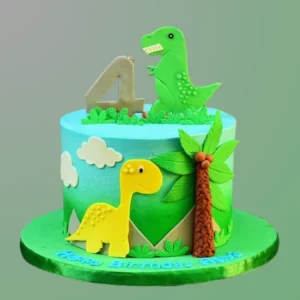 Dinosaur Themed Cake