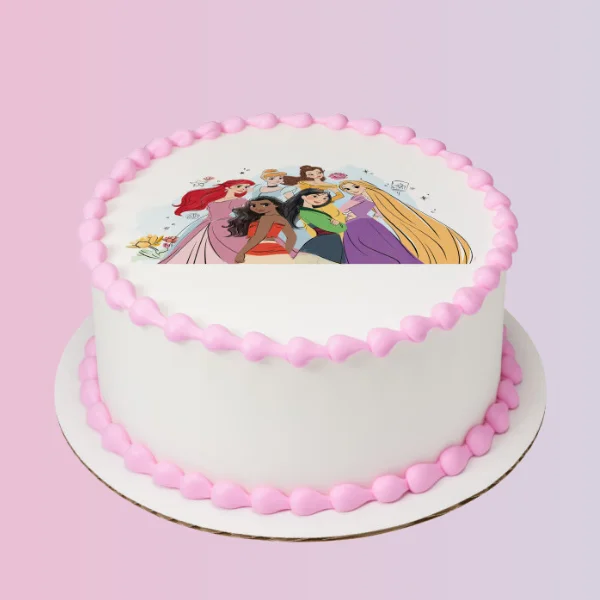 Disney Princess Customized Cake