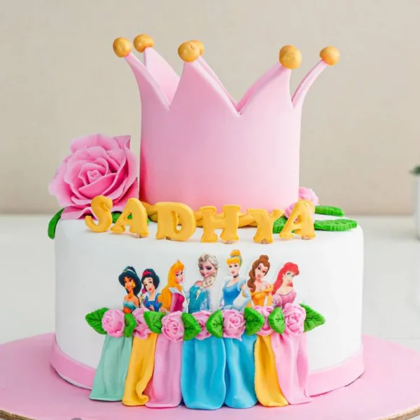 Disney Princess Theme Cake 2