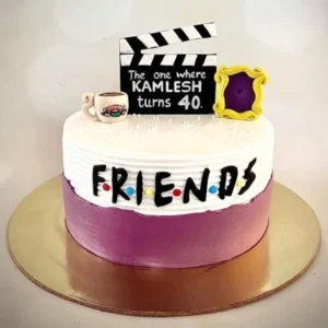 Friends Show Theme Cake