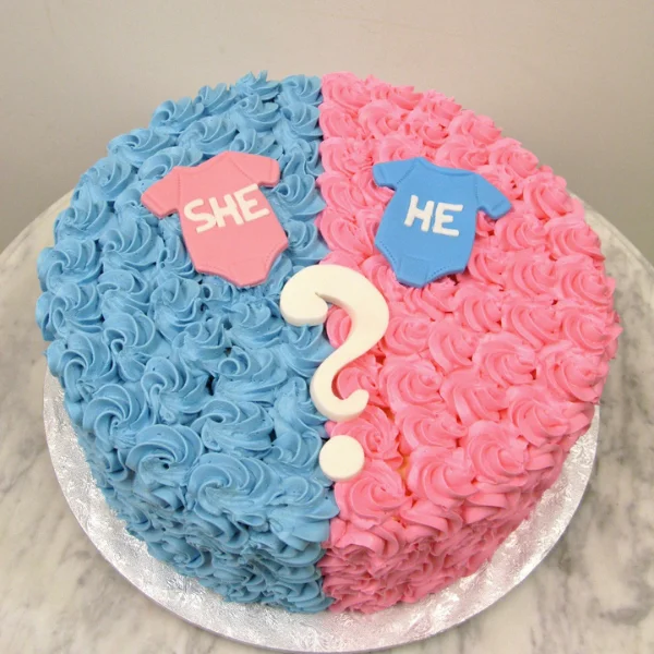 He Or She Theme Cake