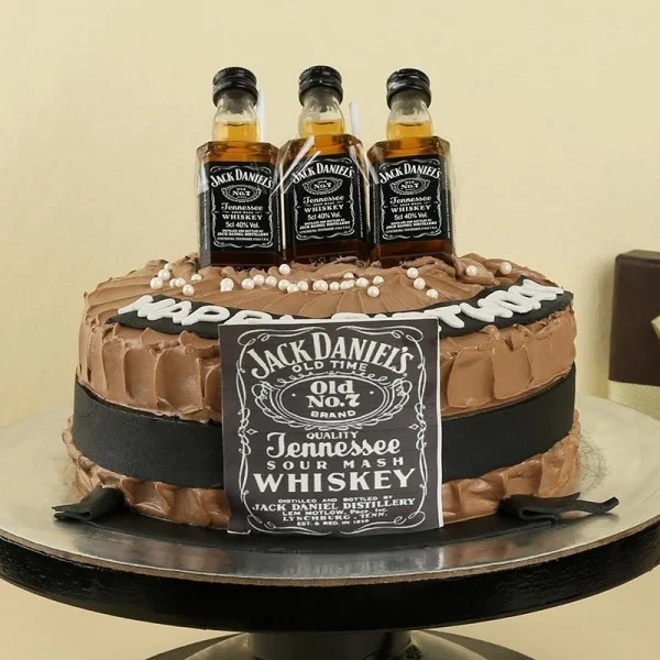 Jack Daniel Alchoholic Cake