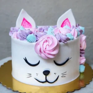Kitty Theme Designer Cake