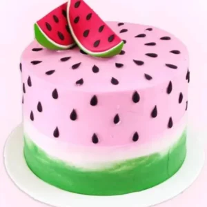 Lovely Watermelon Theme Cake