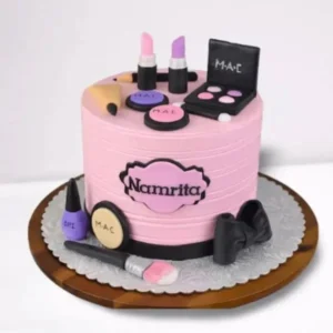 Makeup Kit Theme Cake